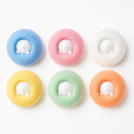Washing Machines 6pcs Sponge Fur Remover
