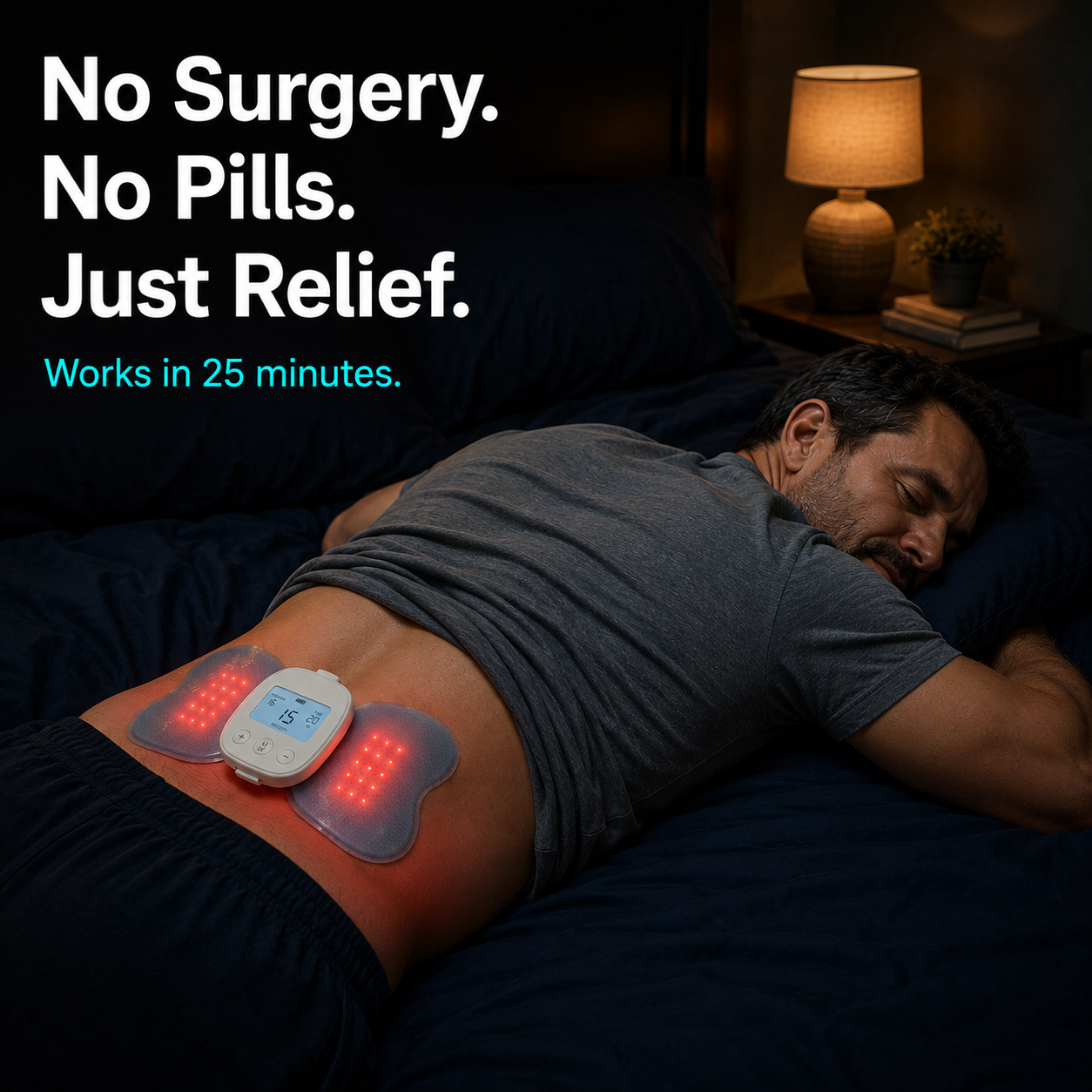 FolioEase 3-in-1 Back Pain Relief Pad